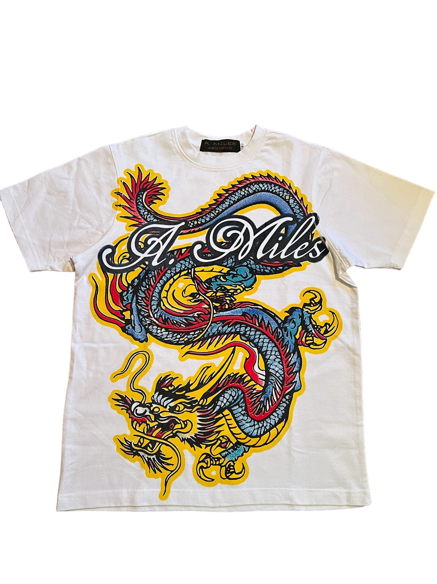 A Miles “Last Dragon” Tee - White