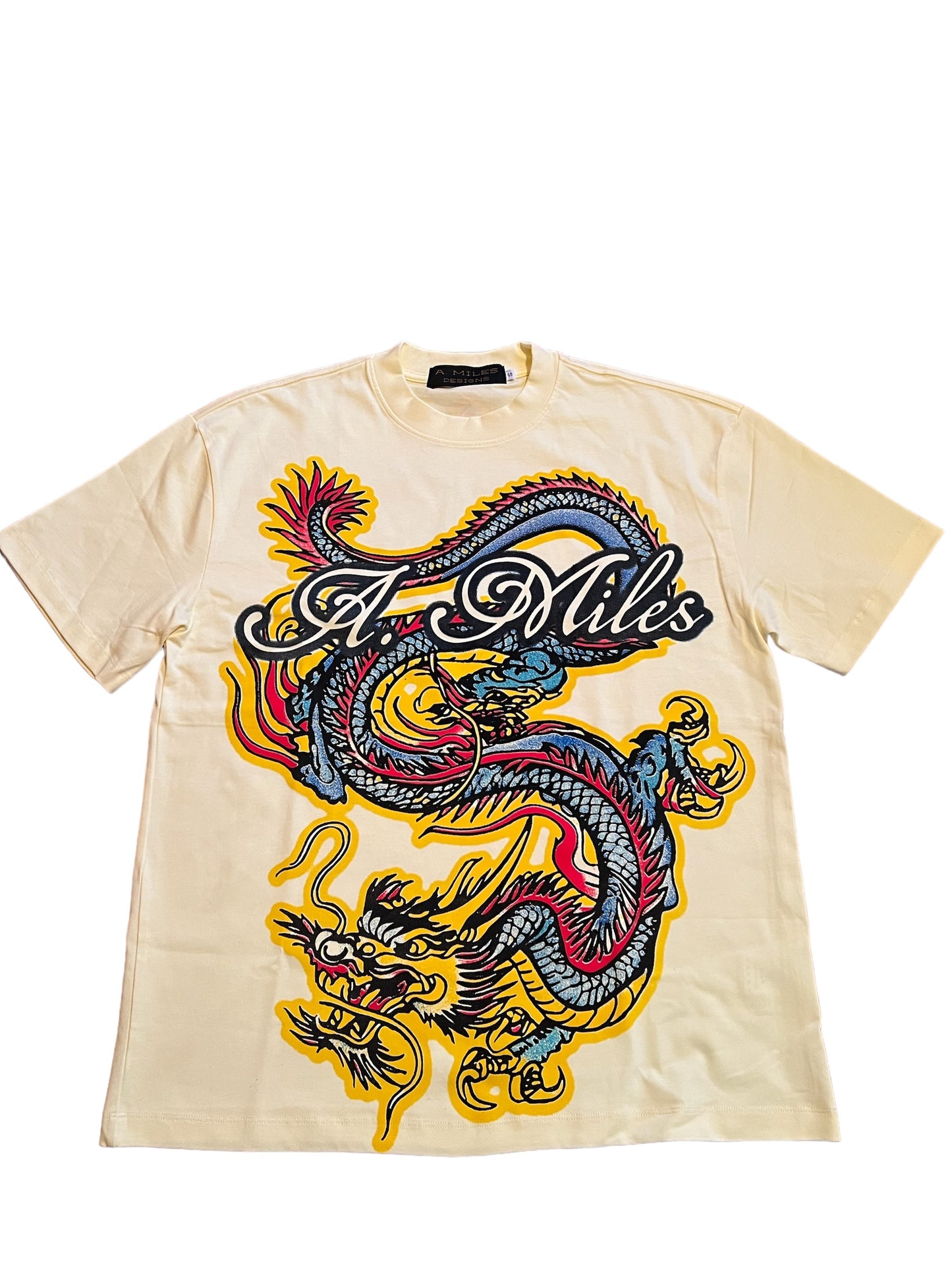 A Miles “Last Dragon” Tee - Yellow