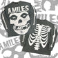 A. Miles “Skull & Bones” Long Sleeve Tee - Grey