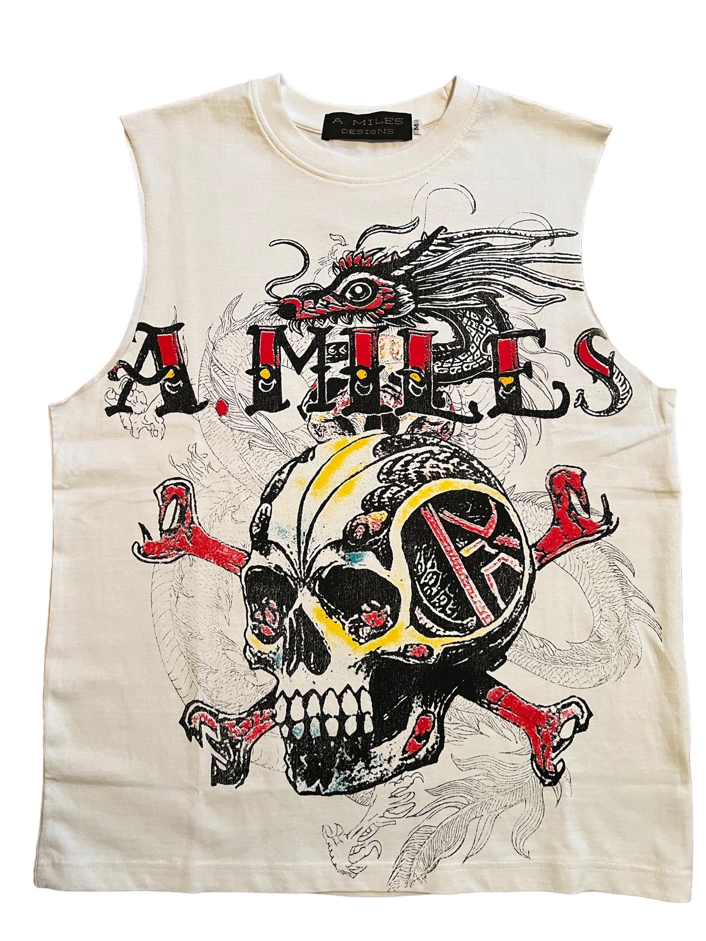 A Miles “Divine Mind” Sleeveless (White)