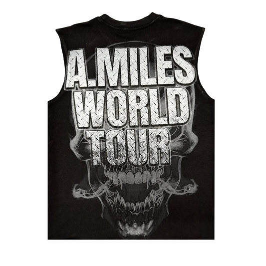 A Miles “Road Warriors” Sleeveless  - Black