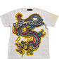 A Miles “Last Dragon” Tee - White