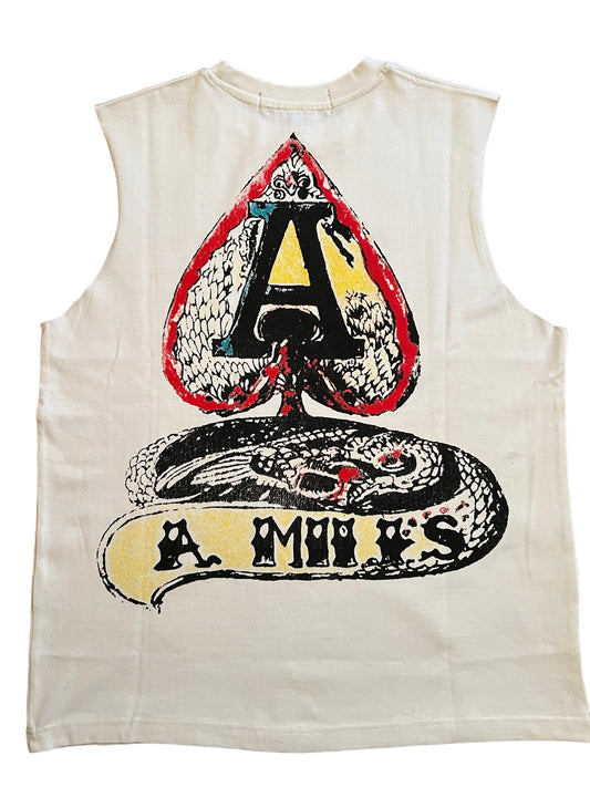 A Miles “Divine Mind” Sleeveless (White)