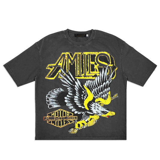 A. Miles “Eagle“ Tee - Vintage Grey