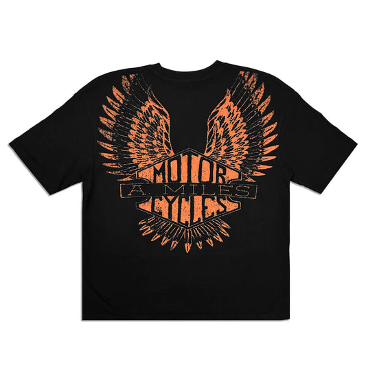 A Miles “Eagle“ Tee - Black