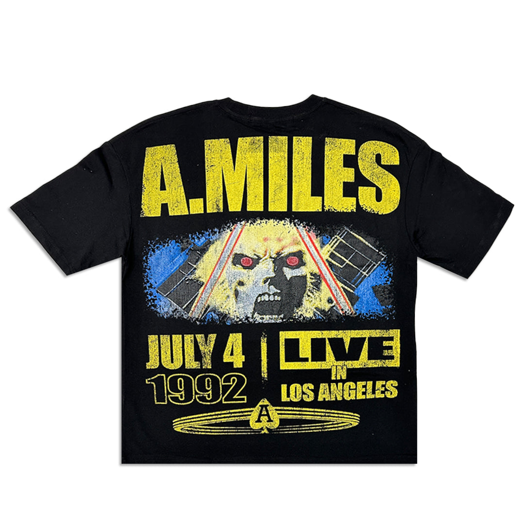 A. Miles “History Tour“ Tee - Black