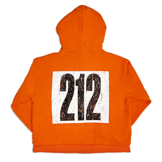 A.MILES "New York” Hoodie - Orange